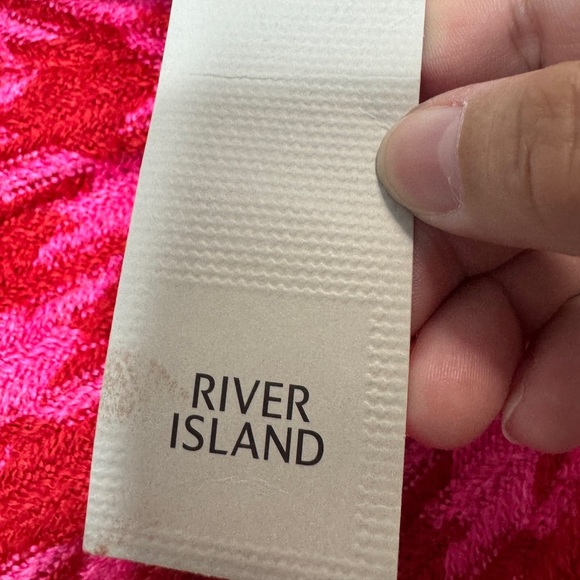 💎 River Island Tweed Mini Skirt Pink - Picture 7 of 13